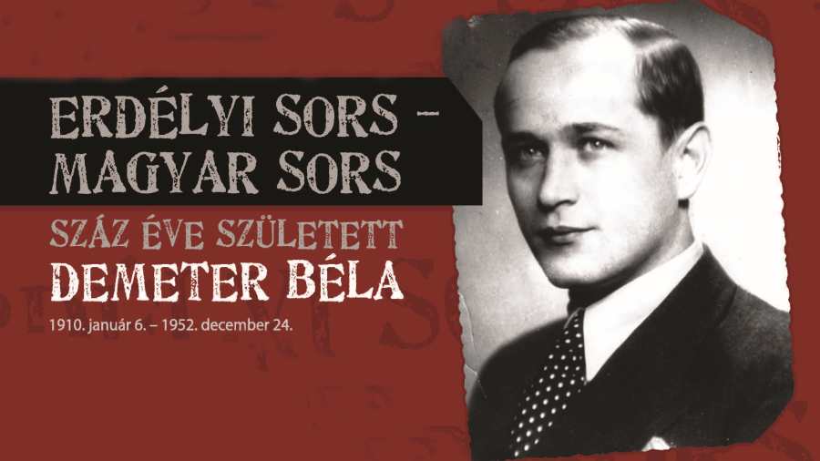Kónya-Hamar Sándor: DEMETER BÉLA HAGYATÉKA ÉS EMLÉKEZETE (III. rész)