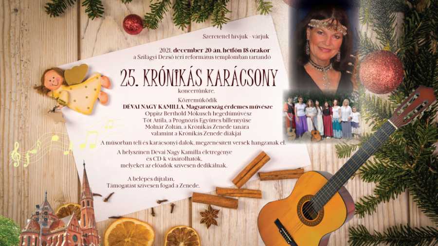 25. Krónikás Karácsony Dévai Nagy Kamillával