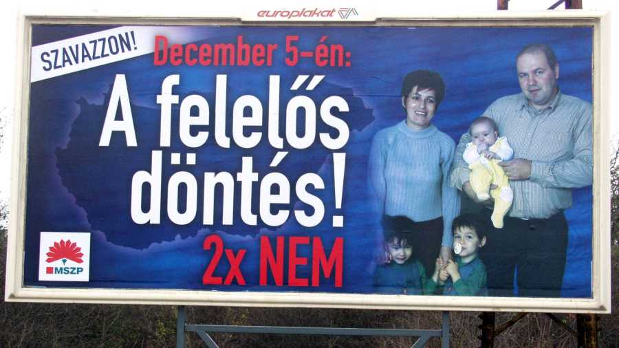 EMLÉKEZZÜNK 2004. december 5-re, a magyarság szégyennapjára