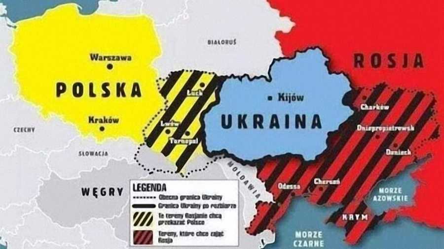 A lengyel nemzet újrarendezné saját határait? – érdekes térképet terjesztenek Lengyelországban