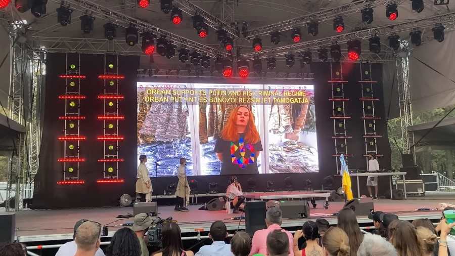 Politikai provokáció a Szigeten – az ukrán rapper gyalázta egy kicsit a magyarokat meg a kormányt is