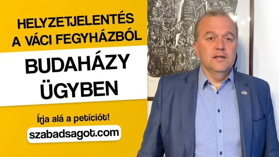 Dr. Gaudi-Nagy Tamás nemzeti jogvédő helyzetjelentése a Váci Fegyházból Budaházy ügyben (videó)