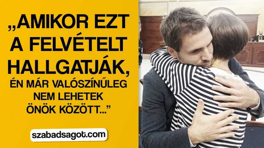 Hunnia-ügy: „Amikor ezt a felvételt hallgatják, én már valószínűleg nem lehetek Önök között…”