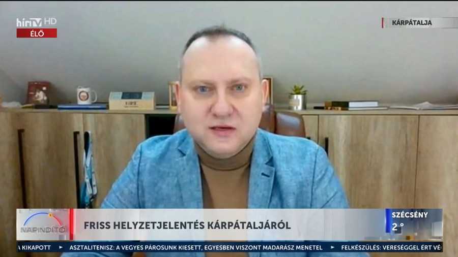 Behívót kapott a Hír TV ungvári tudósítója