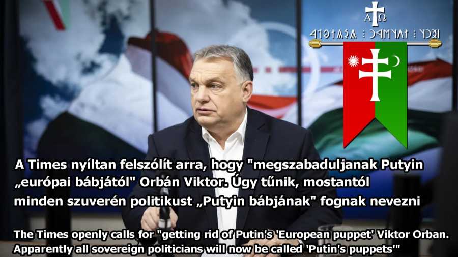 The Times: „Szabaduljunk meg Putyin „európai bábjától”, Orbán Viktortól”