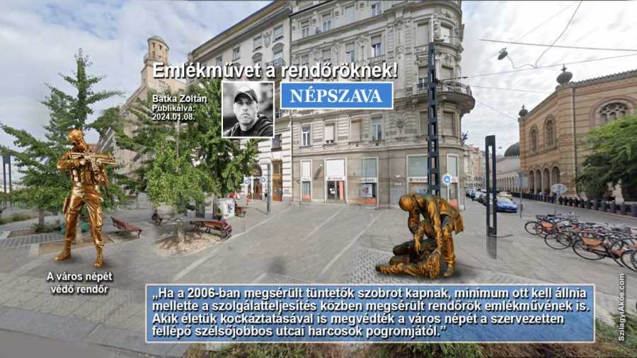 2006: Emlékművet a „rendőröknek” is! – ez így jó lesz, tessék mondani?