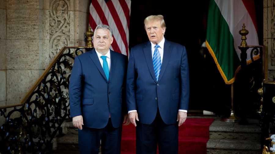 Orbán Viktor: Öröm volt meglátogatni Donald Trump elnököt