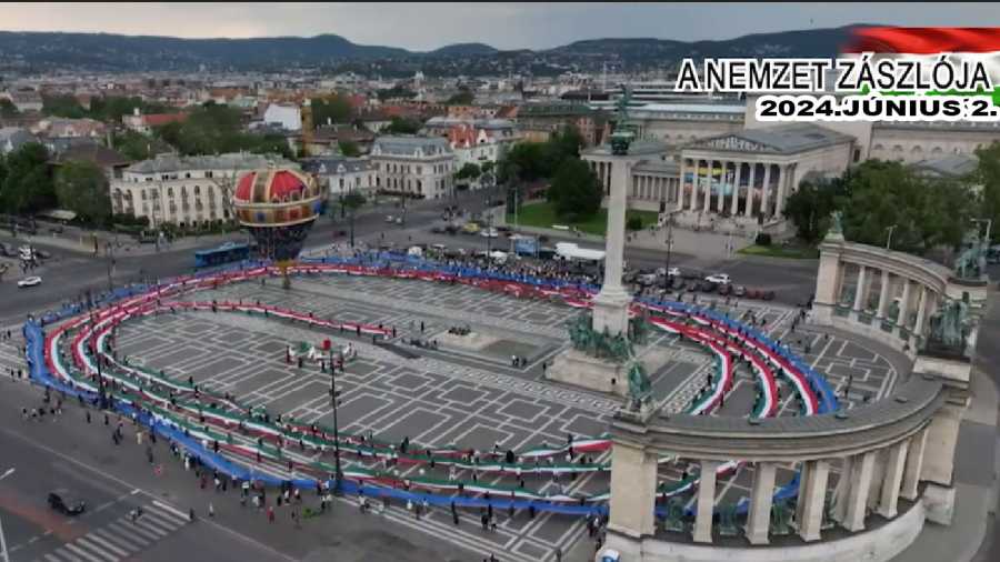 A Nemzet Zászlója az Andrássy úton – élő közvetítés (live)
