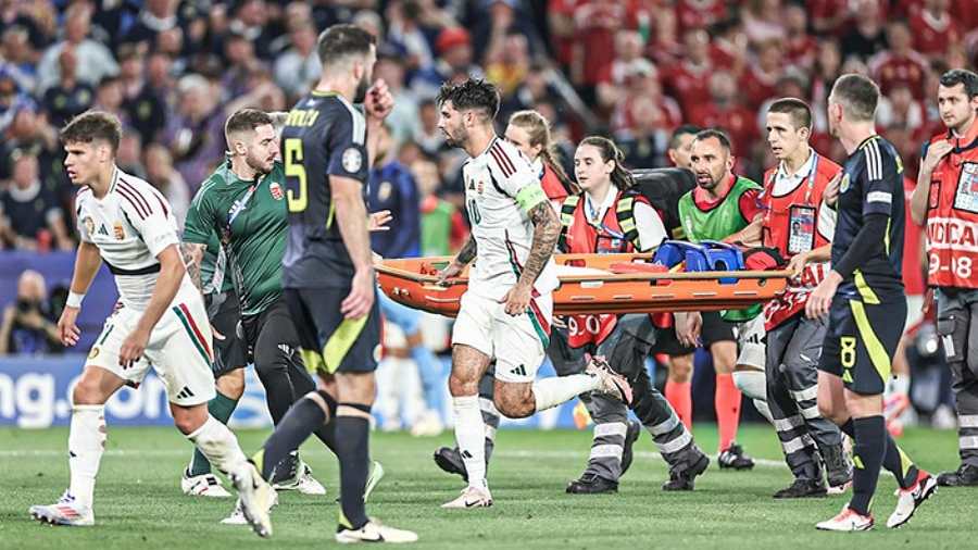 Az UEFA a saját előírásait szegte meg Varga Barnabás sérülésénél