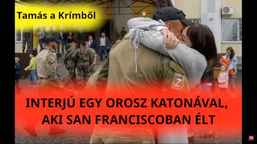 Exkluzív interjú egy orosz katonával, aki San Franciscoban élt – Tamás a Krímből