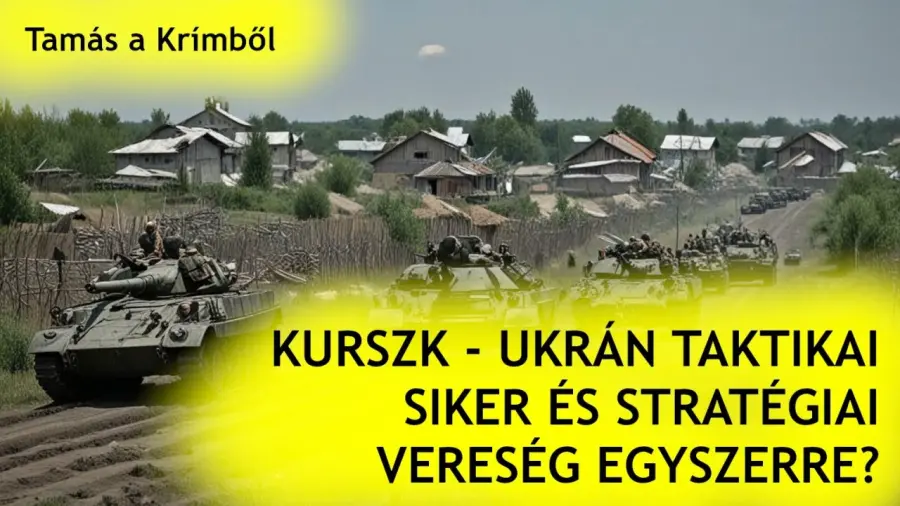 Tamás a Krímből – Kurszk: ukrán taktikai siker és stratégiai vereség egyszerre?