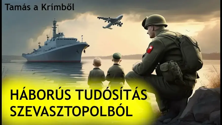 Videócsatornát indított Tamás a Krímből: Szevasztopol