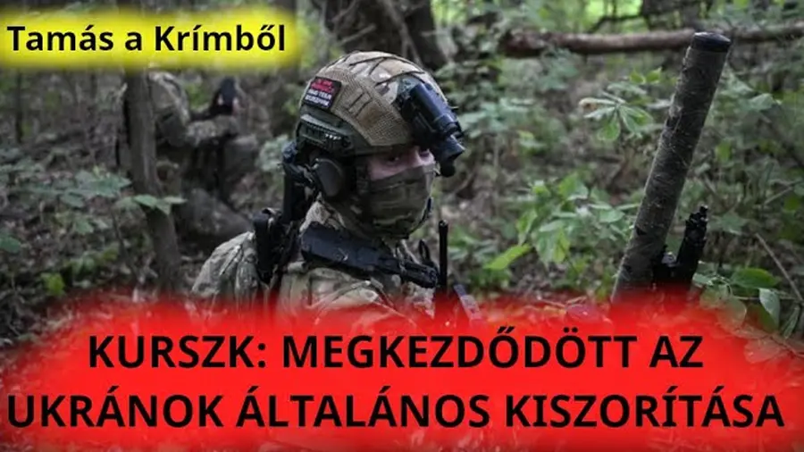 Fronthelyzet: Megkezdődött az ukránok általános kiszorítása