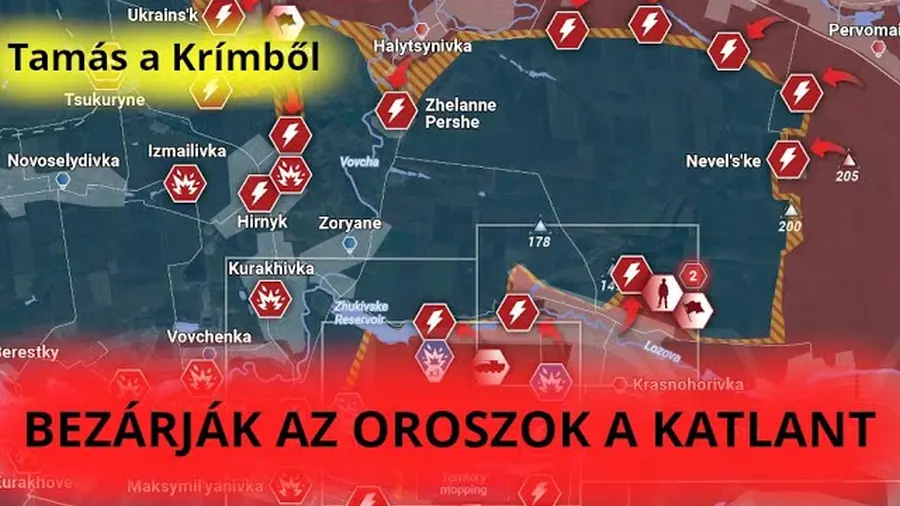 Tamás a Krímből: Elvágják az oroszok az ukrán visszavonulást!