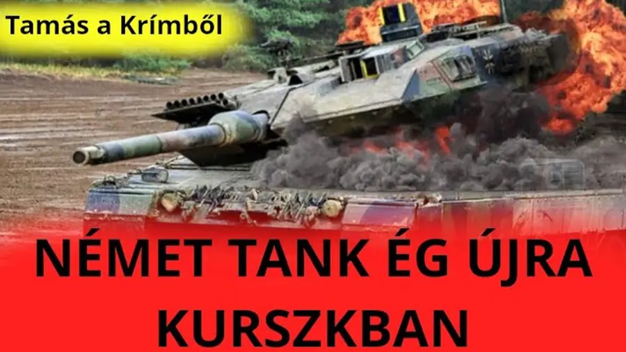 Tamás a Krímből: Újra megtörtént, német tankot lőttek ki Kurszknál