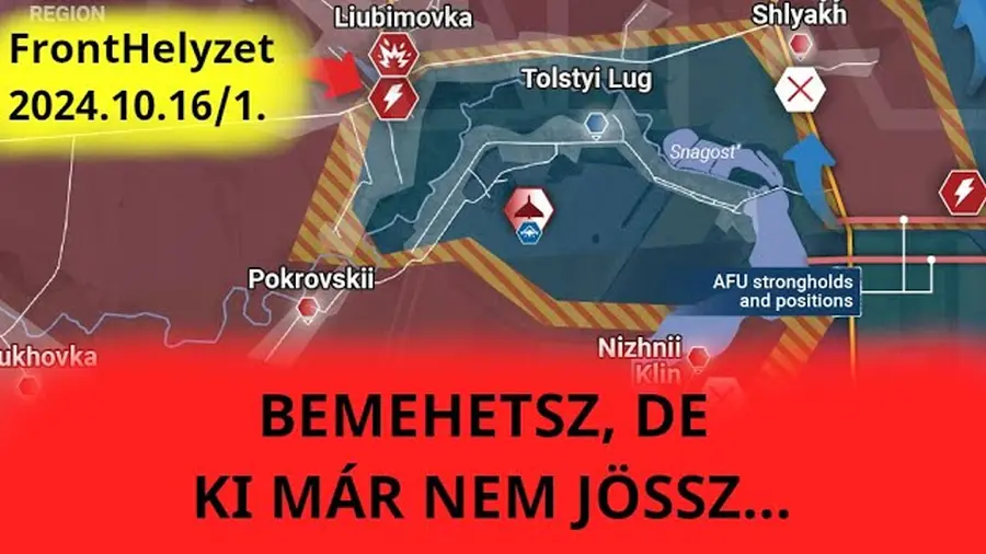 Kurszk: Beindult a nyugat-kurszki vérszivattyú Tolszty Lugban