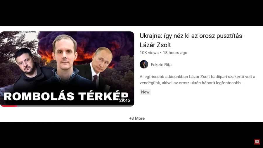 Donbassz: így néz ki a tíz éves ukrán pusztítás – Magyar B. Tamás válasza Lázár Zsoltnak (videó)