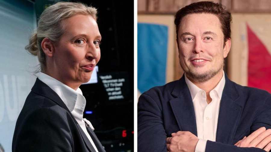 Alice Weidel Elon Musknak: Angela Merkel, az első zöld kancellár tönkretette Németországot!