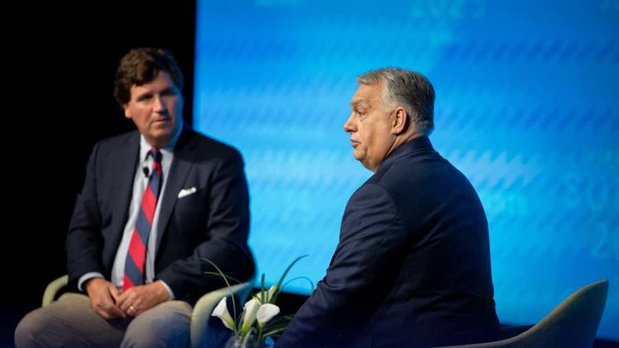 Orbán Viktor Tucker Carlsonnak: Ez a háború nem Ukrajnáról szól, hanem a NATO bővítéséről