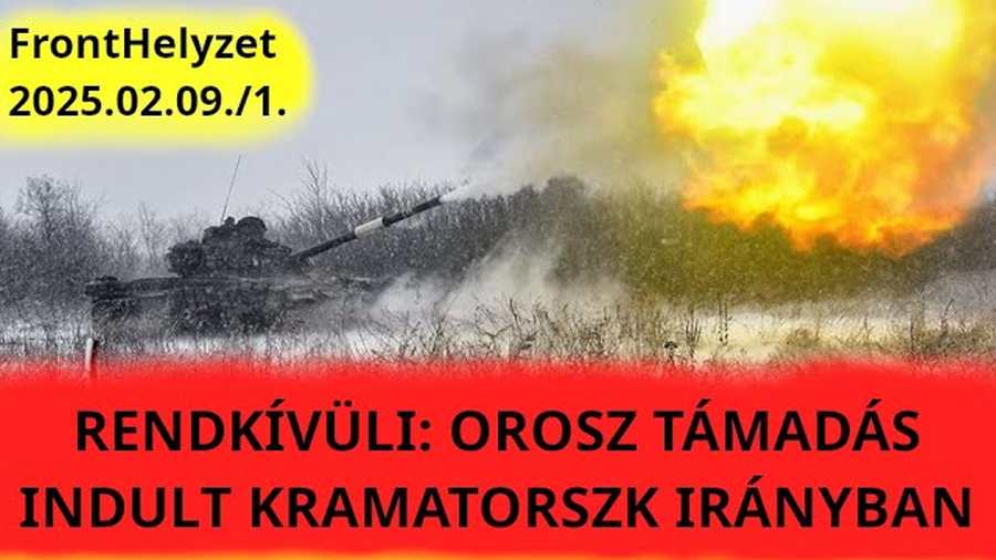 Szétlőtték Kramatorszk energetikai infrastruktúráját