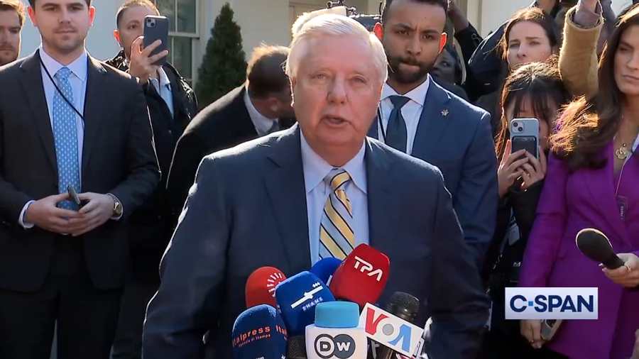 Kijevből a halálba: Zelenszkij meglátogatása után váratlanul elhunyt a háborúpárti Lindsey Graham republikánus szenátor