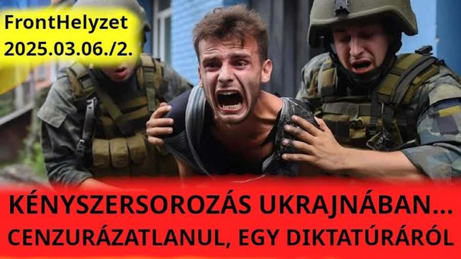 Aki nem támogatja az orosz-ukrán békét, az bűnrészes az ukránok vágóhídra hurcolásában! (18+)