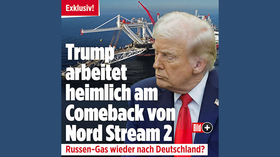 Bild: Titkos tárgyalások az Északi-Áramlat elindításáról