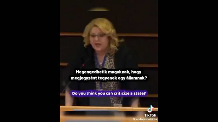 Ilyen sem volt eddig! – Kőkeményen állt ki Magyarország mellett a román képviselőnő az Európai Parlamentben