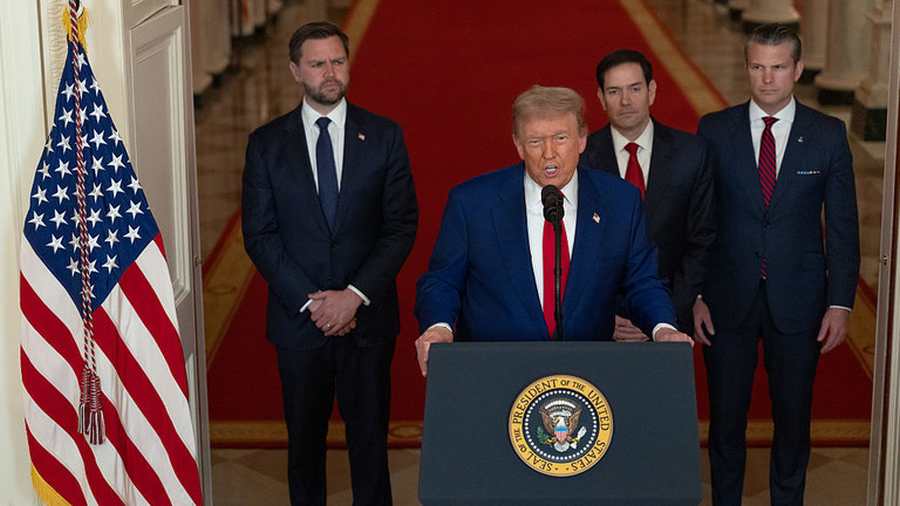 Donald Trump teljes beszéde az Irán elleni amerikai támadás után