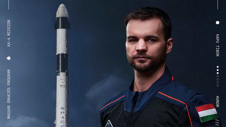 Kapu Tibor hamarosan indul a világűrbe – ÉLŐ közvetítés a startról