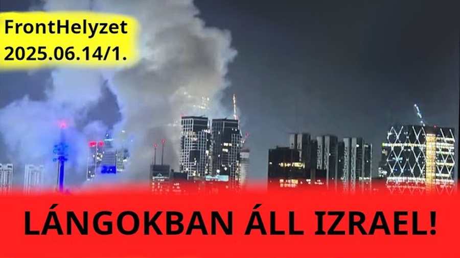 Tamás a Krímből: Legalább 110 igazolt rakétatalálat érte Izraelt