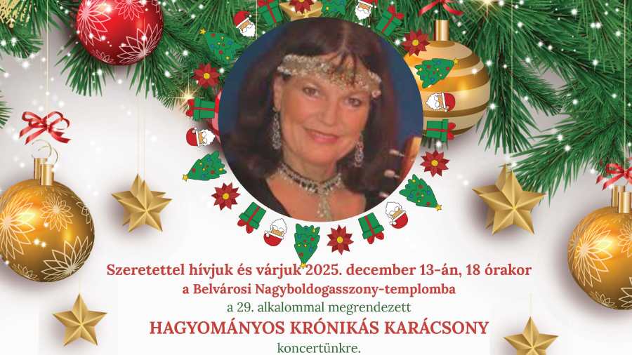 Dévai Nagy Kamilla hagyományos karácsonyi koncertje