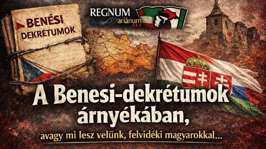 A Benesi-dekrétumok árnyékában: közéleti lakossági fórum Párkányban