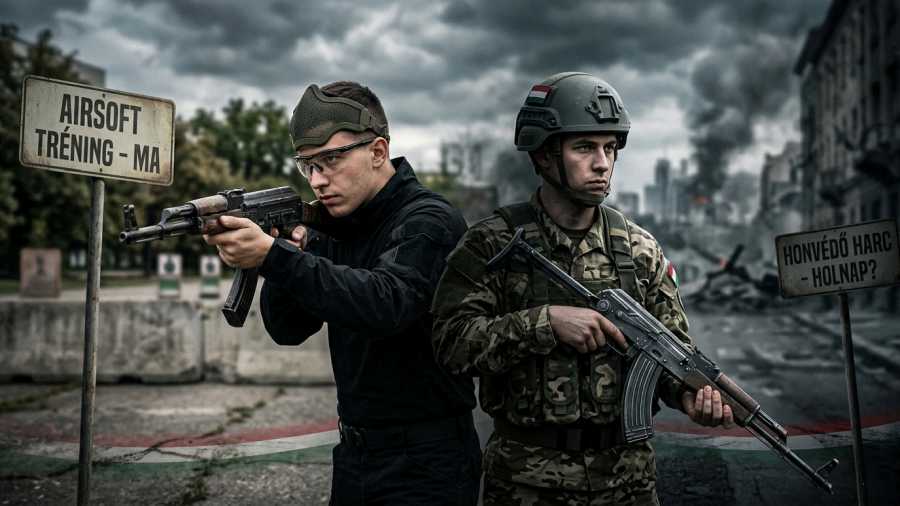 Ma airsoft – de holnap talán valódi fegyveres harc hazánk védelmében