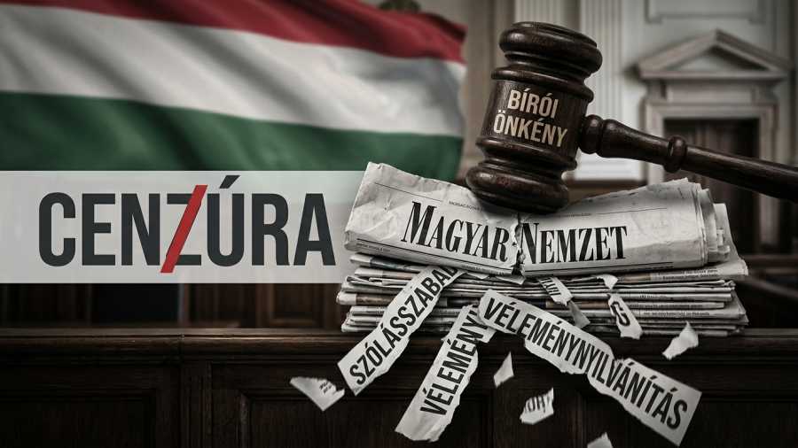 Bírói önkény: Betiltották a véleményszabadságot a Magyar Nemzetnél