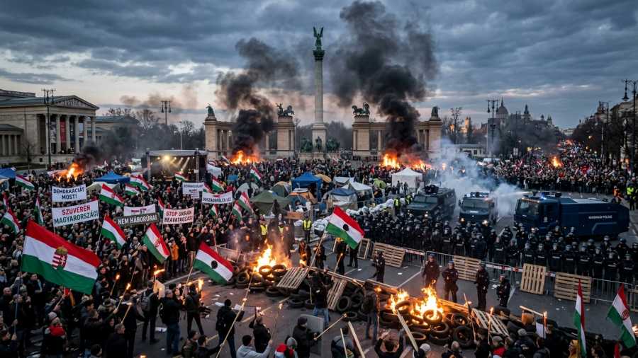 Így szervezik a budapesti Majdant a nagyon demokratikus ukránok, ha nem győz a Tisza!