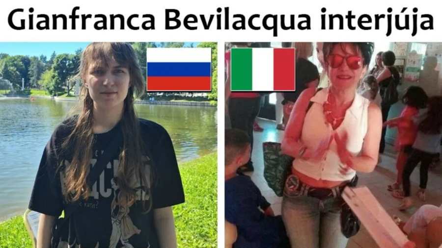 Nyitott szemmel a brüsszeli propaganda ellen: olasz tanár a Donbászról szóló film bemutatásáról | NIF