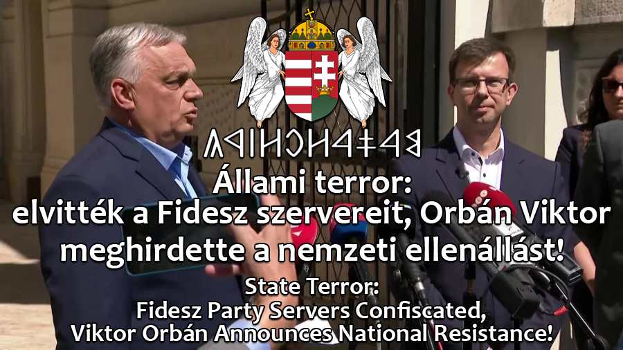 Állami terror: elvitték a Fidesz szervereit, Orbán Viktor meghirdette a nemzeti ellenállást!